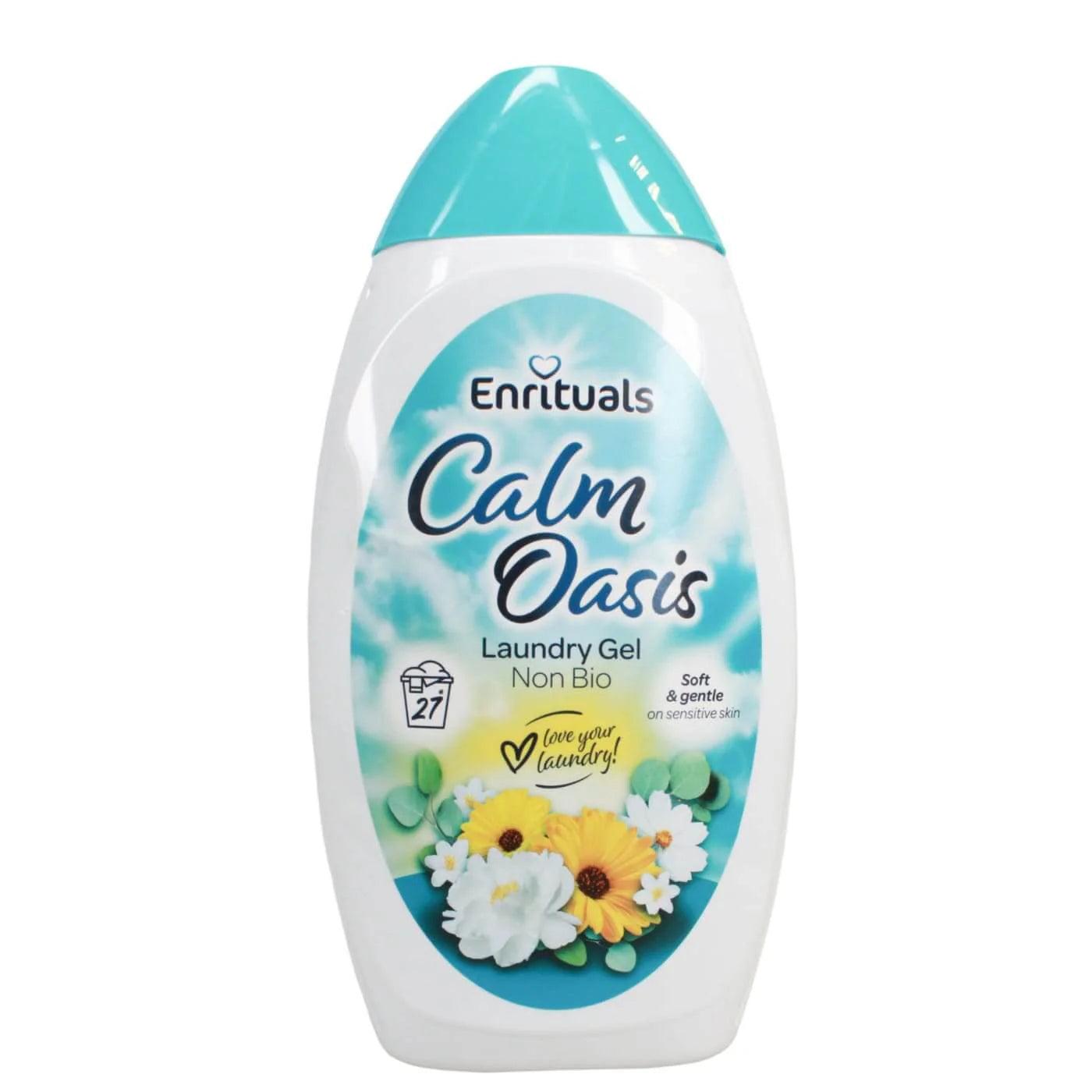 Enrituals Laundry Gel Non-Bio Calm Oasis 27W, 970ml Enrituals Laundry Gel Non-Bio Calm Oasis 27W, 970ml